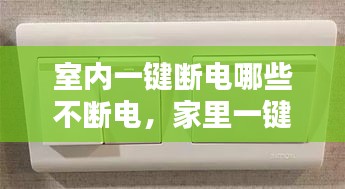 室內(nèi)一鍵斷電哪些不斷電，家里一鍵斷電怎么布線一鍵斷電須要些什么設(shè)備? 