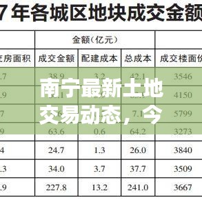 南寧最新土地交易動態(tài)，今日地塊成交速遞