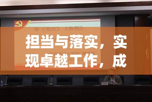擔(dān)當(dāng)與落實(shí)，實(shí)現(xiàn)卓越工作，成效顯著！
