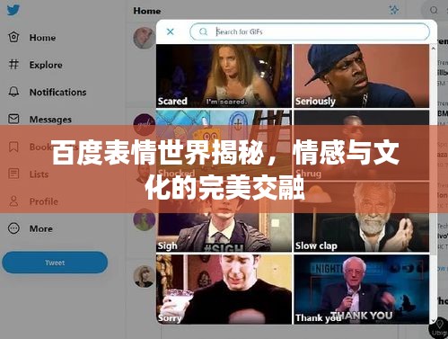 百度表情世界揭秘，情感與文化的完美交融