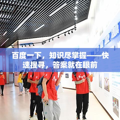 百度一下，知識(shí)盡掌握——快速搜尋，答案就在眼前