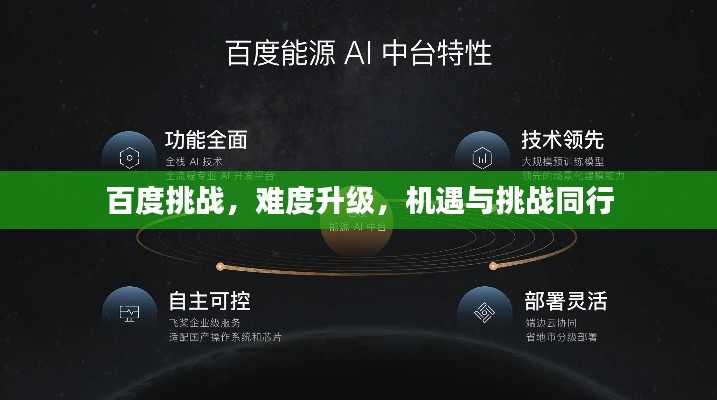 百度挑戰(zhàn)，難度升級(jí)，機(jī)遇與挑戰(zhàn)同行