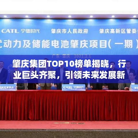 肇慶集團(tuán)TOP10榜單揭曉，行業(yè)巨頭齊聚，引領(lǐng)未來發(fā)展新篇章