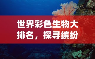 世界彩色生物大排名，探尋繽紛生命之美