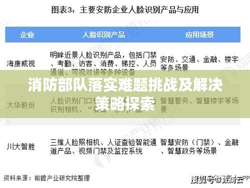 消防部隊(duì)落實(shí)難題挑戰(zhàn)及解決策略探索