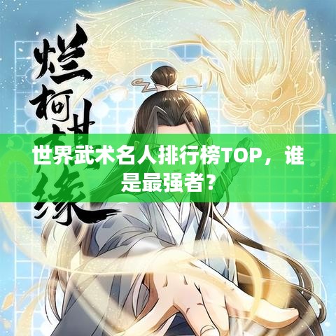 世界武術(shù)名人排行榜TOP，誰是最強(qiáng)者？