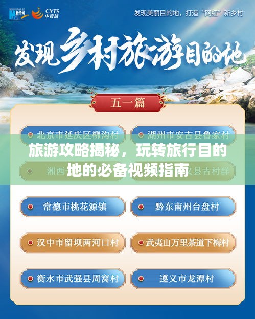 旅游攻略揭秘，玩轉旅行目的地的必備視頻指南