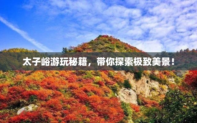 太子峪游玩秘籍，帶你探索極致美景！