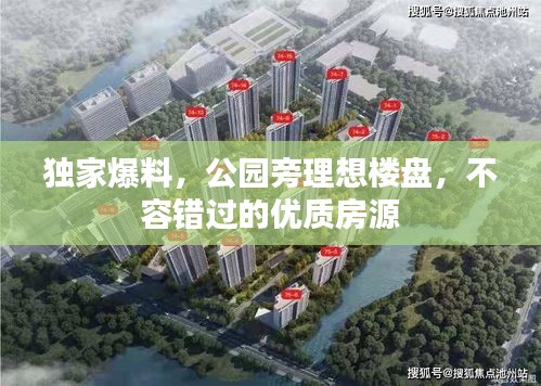 獨家爆料，公園旁理想樓盤，不容錯過的優(yōu)質(zhì)房源