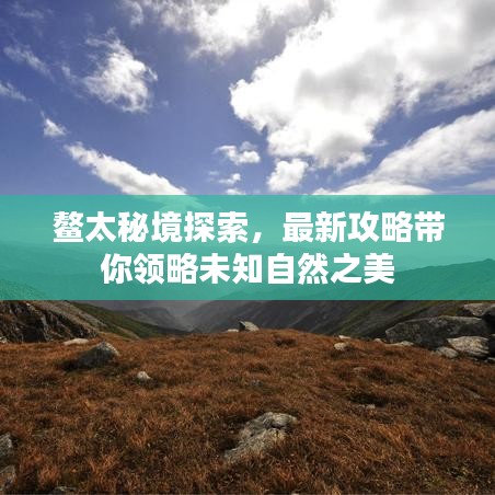 鰲太秘境探索，最新攻略帶你領(lǐng)略未知自然之美