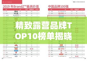 精致露營品牌TOP10榜單揭曉，排名及評價一網(wǎng)打盡