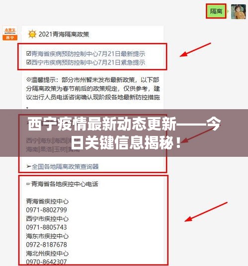西寧疫情最新動(dòng)態(tài)更新——今日關(guān)鍵信息揭秘！