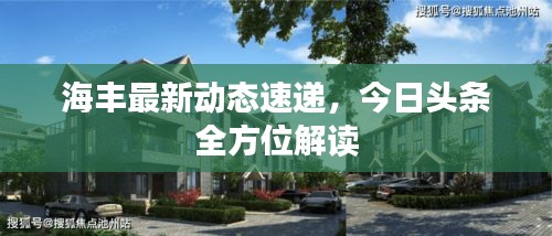 海豐最新動(dòng)態(tài)速遞，今日頭條全方位解讀