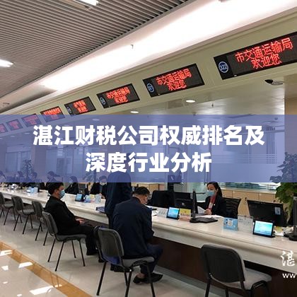 湛江財稅公司權威排名及深度行業(yè)分析