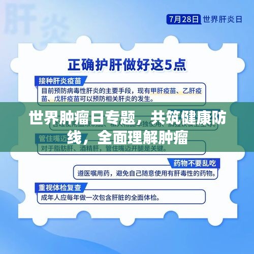 世界腫瘤日專題，共筑健康防線，全面理解腫瘤