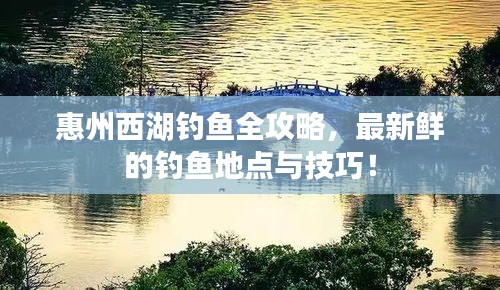 惠州西湖釣魚全攻略，最新鮮的釣魚地點與技巧！
