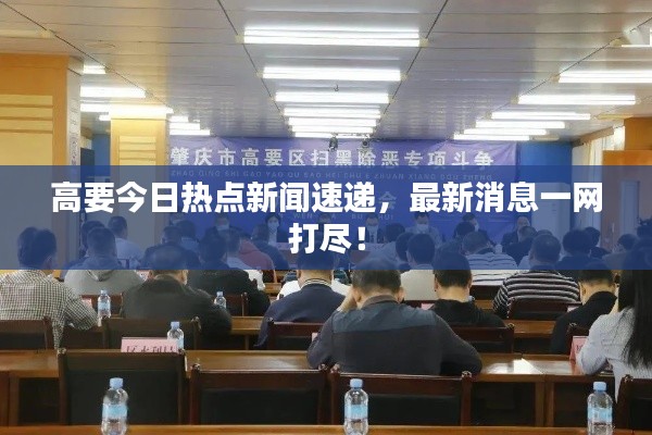 高要今日熱點新聞速遞，最新消息一網(wǎng)打盡！