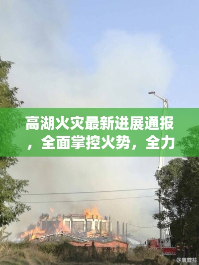高湖火災最新進展通報，全面掌控火勢，全力撲救！